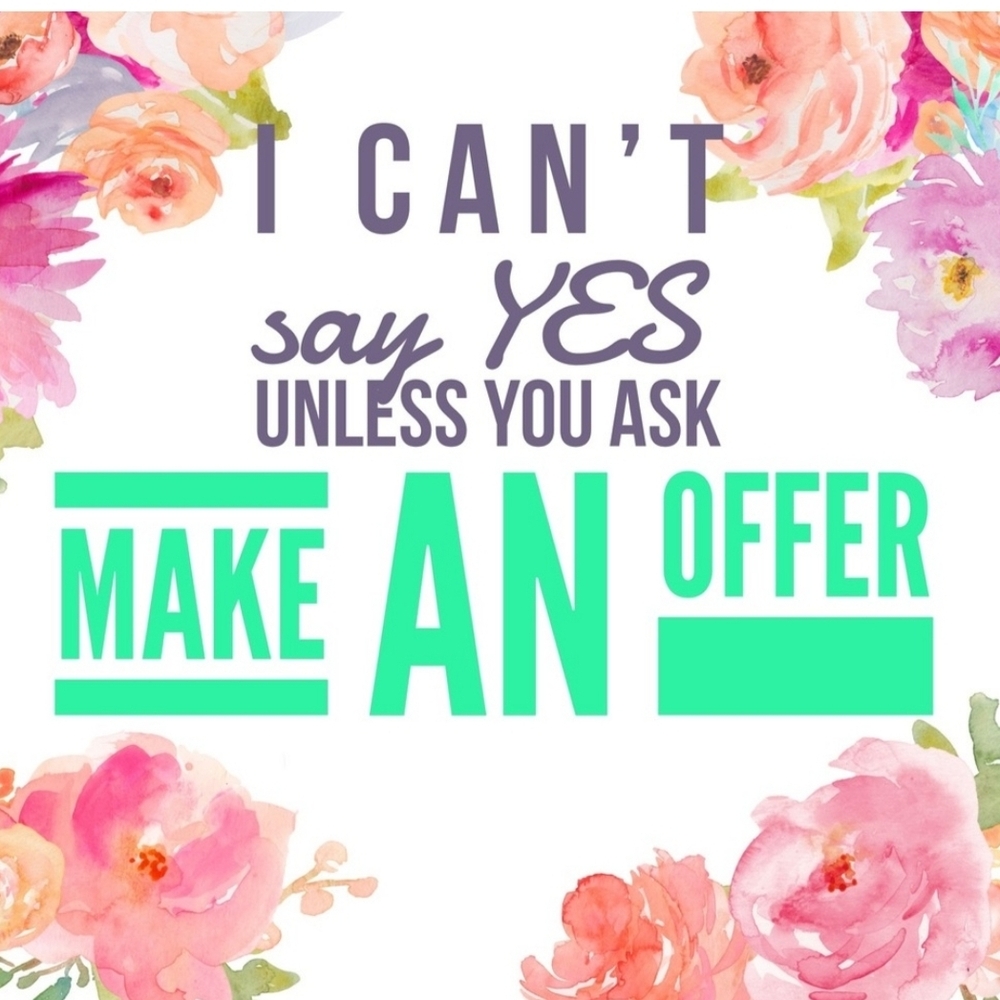 Love something? Make me an offer!
Even better - Bundle Up For The Better Deal!